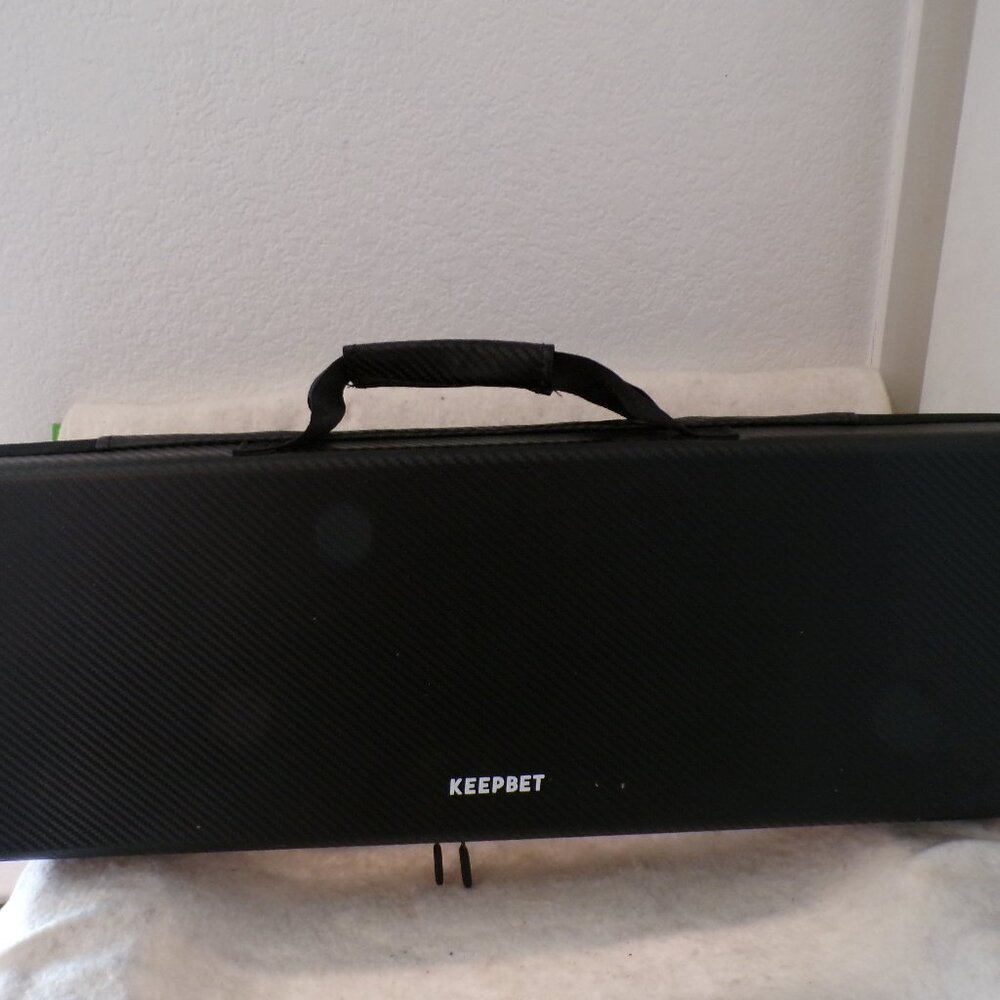 New KEEPBET Heavy Duty Poker Chip Case, Fits 500 Chips (Not Included) Holdem
